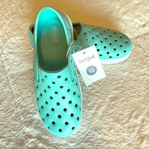 Cat & Jack kid shoes, new with tags, mint, size 13